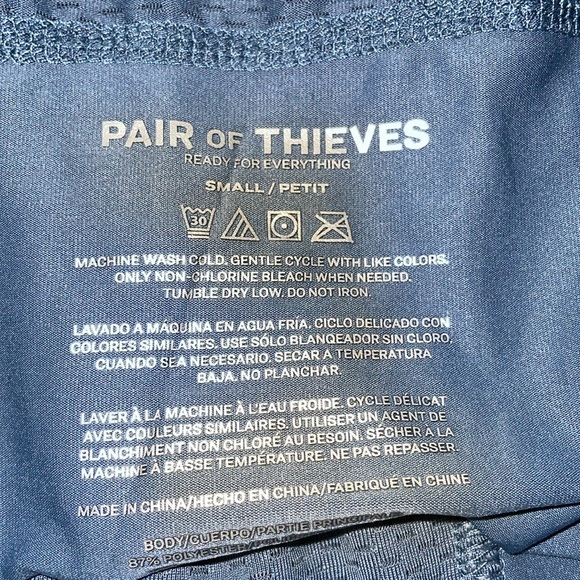 Pair of Thieves Light Blue Gray Boxer Briefs - Picture 3 of 3